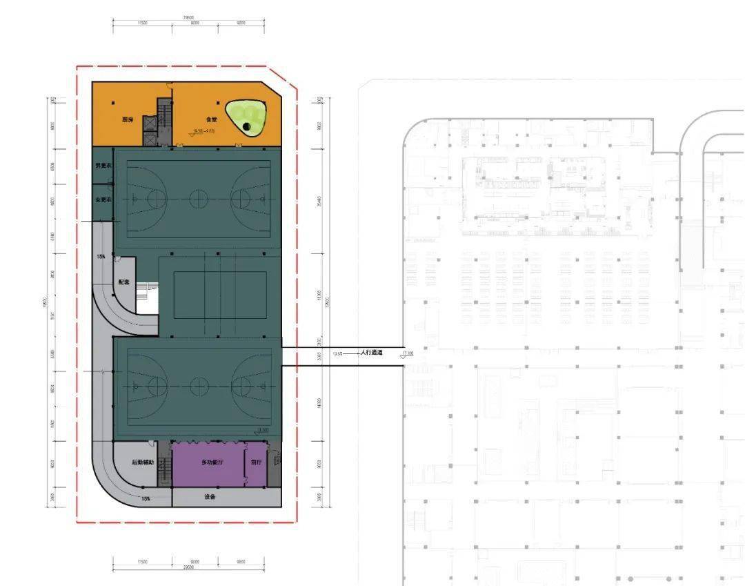 中标方案 官龙学校二期工程方案设计  REFORM重塑建筑(图8)