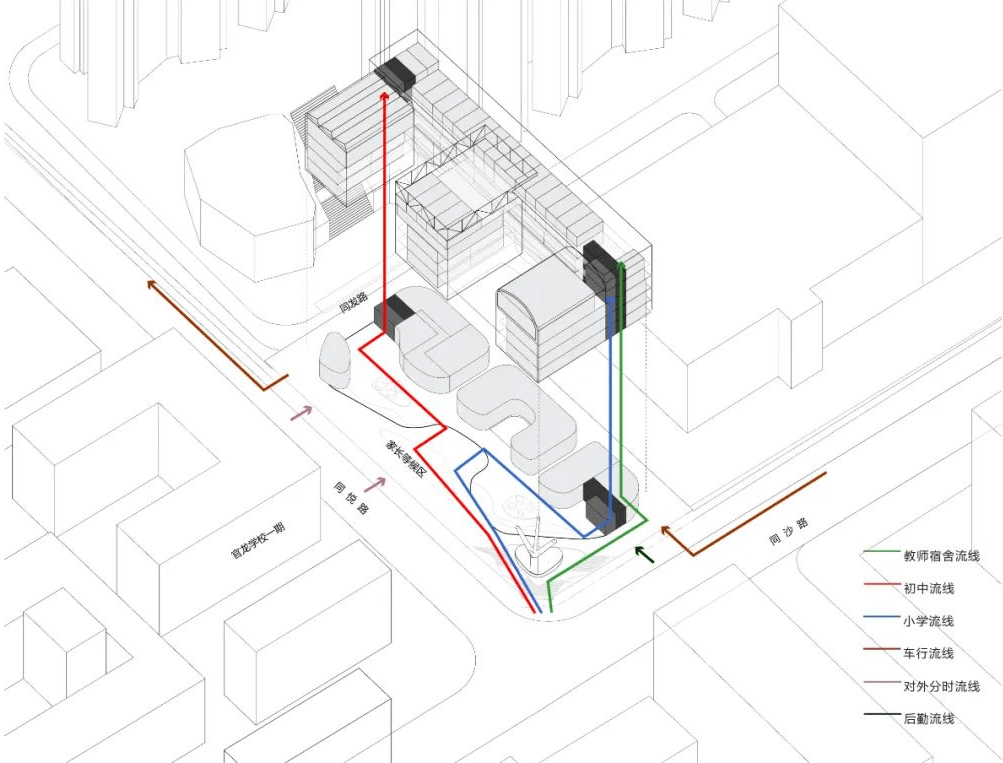 中标方案 官龙学校二期工程方案设计  REFORM重塑建筑(图14)