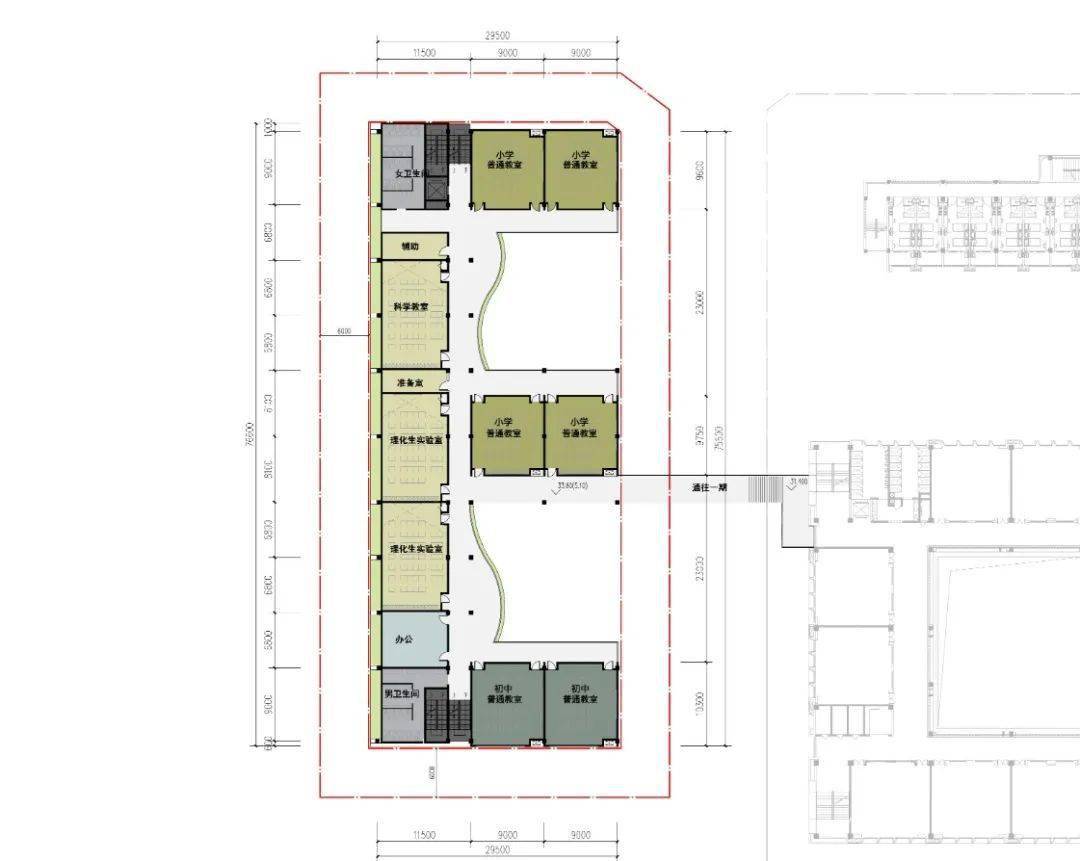 中标方案 官龙学校二期工程方案设计  REFORM重塑建筑(图15)